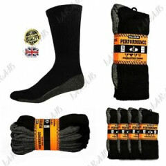 Mens Work Socks Workwear Reinforced Cushion Sole Boot Socks UK 6 - 11 LoT
