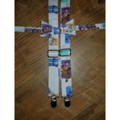 Toy story, Woody, Buzz character bow tie & suspenders for child, toddler, 