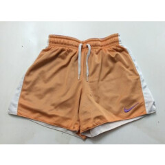 Nike Girl’s Reversible Mesh Athletic Shorts Orange Purple Size S??? 20.5 X 3.5