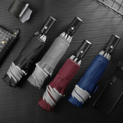 Automatic Umbrella Reverse Folding Business Umbrella& Reflective Strip handy '