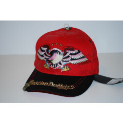  CHRISTIAN AUDIGER KIDS FITTED YOUTH EAGLE AND RHINESTONE HAT - SIZE 6 1/2 
