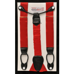 RARE Alexander Kabbaz Handmade Silk Braces/Suspenders