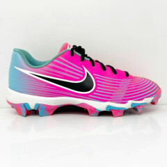 Nike Boys Hyperdiamond 3 Keystone AO7938-601 Pink Softball Cleats Shoes Size 5Y