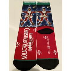 National Lampoons Christmas Vacation High Quality Print Crew Socks Sz 8-12
