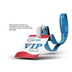 100 Custom Printed 5/8" High Quality Polyester Lanyards with Your Logo / Message