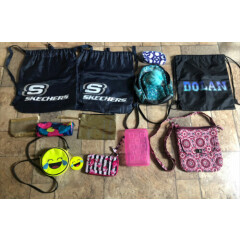 Lot Of Girl’s Assorted Purses/ Bags, Storage