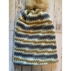 Knitted winter Hat With Pom Pom for Child