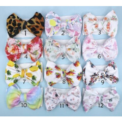 Baby Girl Headband/Bow Lot 10 Pc 8 Months -4years Stretchy You Choose