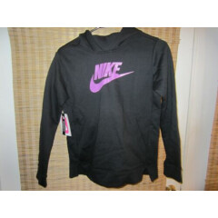 (BV2717 012) NWT Nike Sportswear Fleece Pullover Hoodie sz L Youth $50 Girls A10