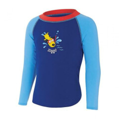 Boys Diving Dog Swim Top Swimming Shirt From Zoggs Swimsuit
