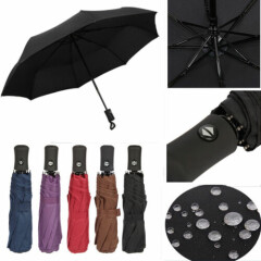 Automatic Umbrella Anti-UV Sun Rain Umbrella Windproof Teflon Folding Compact XL