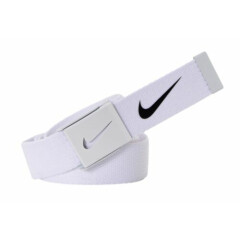 Nike Men's Tech Essential Web Belt White O/S