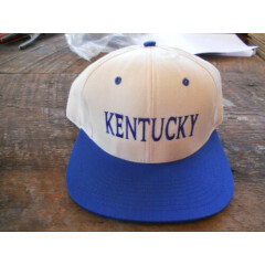 New Old Stock NCAA Kentucky Wildcats Snapbak Hat Georgia Headwear Co