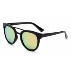 Girls Pink Mirror Lens Sunglasses Kids Classic Sporty Lead Free UV 100% Retro 