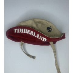 Timberland Bucket Hat Cap Kids Hat 6-9months Toddler Hat c51