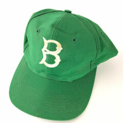 Retro B Snapback Green Hat Upto 7 3/8