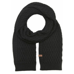Jack & Jones man scarf winter warm cotton black unisex