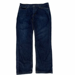 LEVIS 541 Blue Athletic Slim Stretch Jeans Mens W36 L32 (7575)