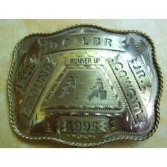 D C LITTLE BRITCHES RODEO RUNNER UP ALL AROUND JR COWGIRL POLE/ BARREL 1995