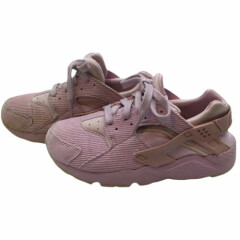 Nike sneakers athletic Huarache Run Pink Girls Size 2 Youth