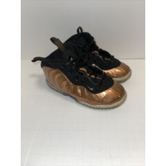 Nike Air Foamposite Little Posite One Copper Youth 723947-004 Size 9C Shoes Boys