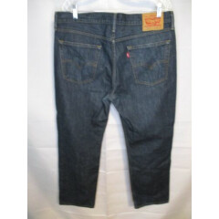 Levi's 514 100% Cotton 36 x 29 Med Rinse Slim Fit Straight Leg Blue Jeans