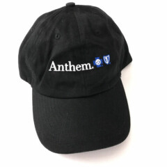 Anthem Blue Cross Blue Shield hat black cotton dad cap