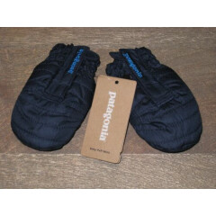 NWT Patagonia Baby Puff Mitts Mittens. Navy Blue. Retails for $39.00. Sz 3 6 mo