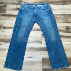 Polo Ralph Lauren Mens Jeans 36 x 30 Classic 867 Medium Wash Denim
