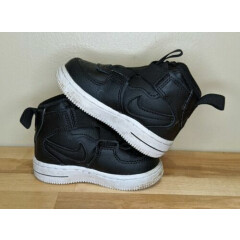 Infant size 4C Nike Force 1 Highness Black & White Baby Shoes BQ3600-001