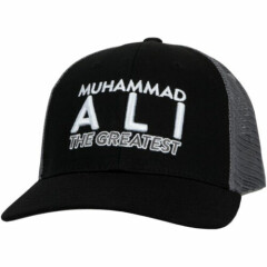 Title Boxing Muhammad Ali 3.0 Flat Bill Adjustable Cap - Black/Gray