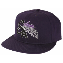MiLB Minor League Salem Avalanche Batting Practice Baseball Cap Hat - Purple