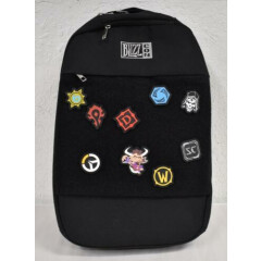 Blizzard BlizzCon Black Backpack With Self Adhesive Patches
