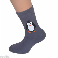 Cute Penguin Design Childrens Socks - will suit Boy or Girl Penguin kids socks