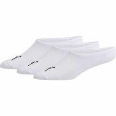 PUMA Men's Sport No Show Socks [3 Pack] White Size 10-13
