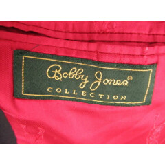 Bobby Jones Mens Navy 2 Brass Btn Blazer 43R USA Made