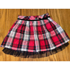 Sonoma Girl's Plaid Skirt Size 6T