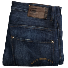 G Star Raw Jeans Navy Blue Tapered Denim Pant Bottoms W34 L34
