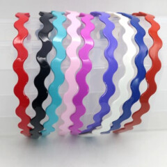 6 Mixed Color Wave Headband Hair band Headpiece Alice Band 10mm Fashion
