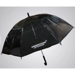 Undercover x Jun Takahashi Umbrella (Black) Logo Print JAPAN MADSTORE