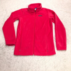 NWT Columbia Fleece Pullover Youth XL Extra Large Pink