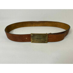 Vintage Gianni Versace Belt Greek Quilted Leather