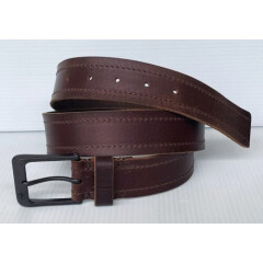 NEW NWOT TIMBERLAND LEATHER BELT 36 BROWN CASUAL UNWORN