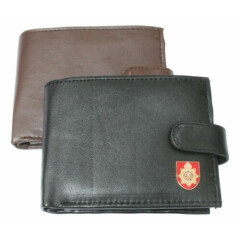 Royal Army Service Corps Leather Wallet BLACK or BROWN ME35