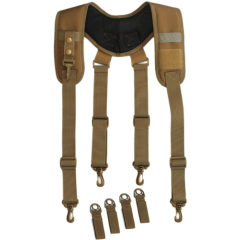 Tactical Suspenders Duty Belt Harness Padded Adjustable Tool Belt Suspenders