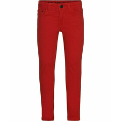 NWT Molo Boys Sizes 4 Red Aksel 5-Pocket Slim Fit Soft Denim Jeans Pants