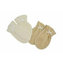 TL Care Newborn Mittens Made with Organic Cotton - 2 Pairs
