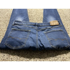 AE AMERICAN EAGLE OUTFITTERS SLIM STRAIGHT NEXT LEVEL FLEX MEN'S JEANS 34X30