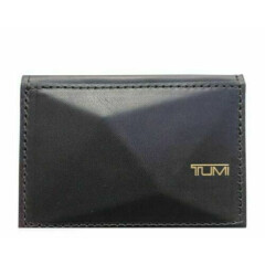 New Dror for Tumi black or Etro brown Merkin leather business card holder case 