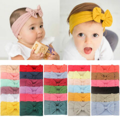 Baby Headbands 6pcs Set Infant Toddlers Girl Elastic Headdress Hairbands Bow US